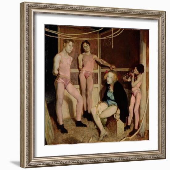 Resting Acrobats-Glyn Warren Philpot-Framed Giclee Print