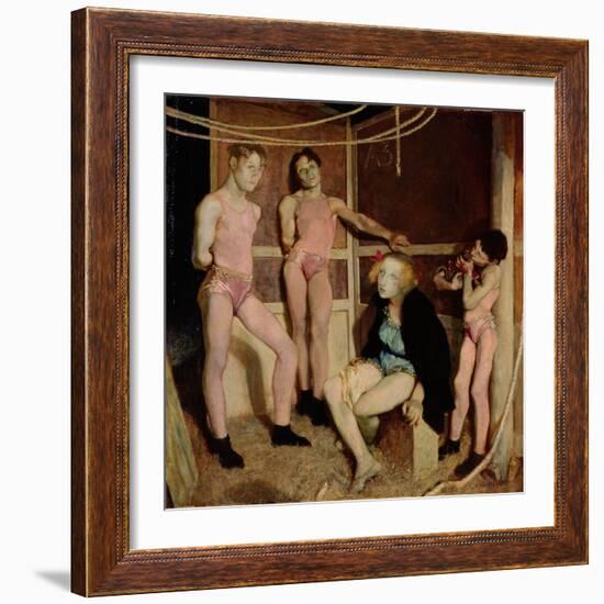 Resting Acrobats-Glyn Warren Philpot-Framed Giclee Print