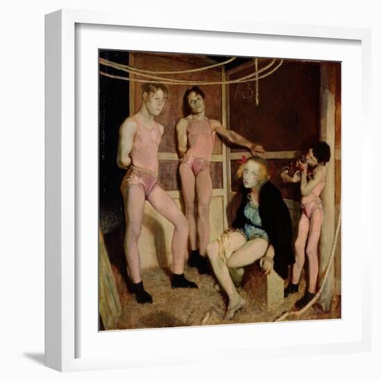 Resting Acrobats-Glyn Warren Philpot-Framed Giclee Print