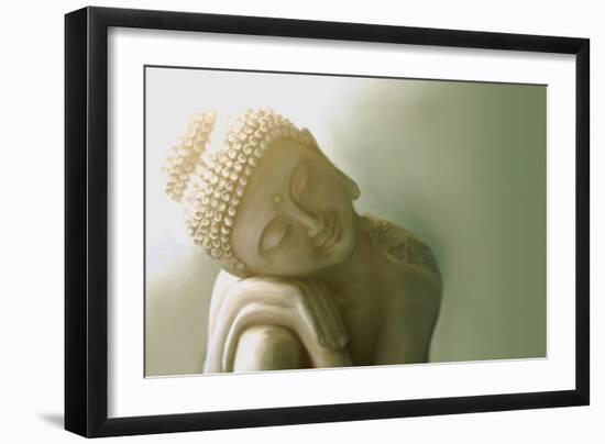 Resting Buddha I-Christine Ganz-Framed Art Print