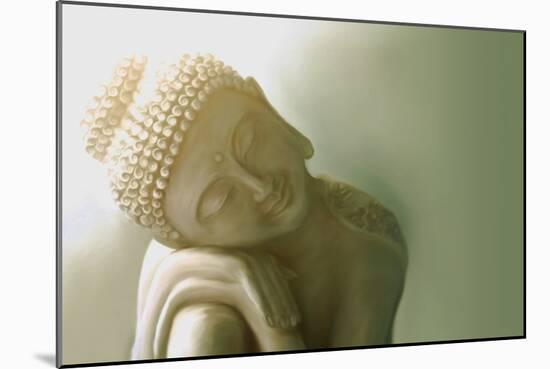 Resting Buddha I-Christine Ganz-Mounted Art Print