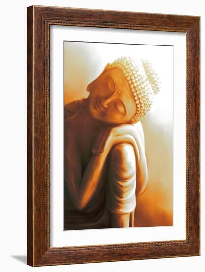 Resting Buddha II-Christine Ganz-Framed Art Print