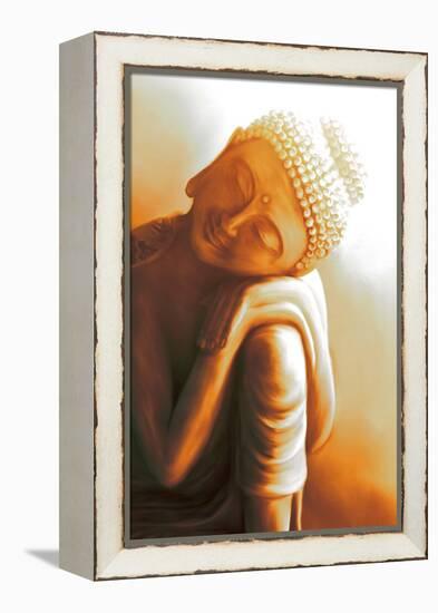 Resting Buddha II-Christine Ganz-Framed Stretched Canvas