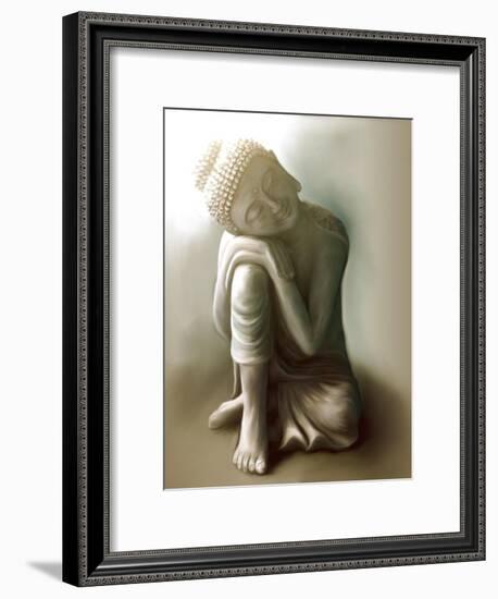 Resting Buddha-Christine Ganz-Framed Art Print