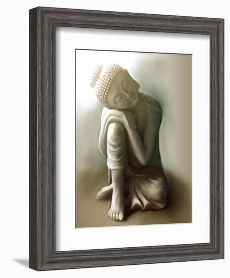 Resting Buddha-Christine Ganz-Framed Art Print