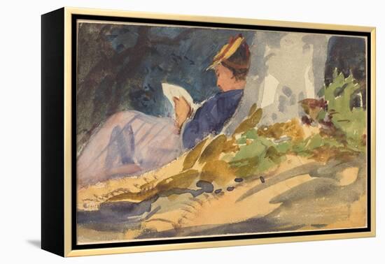 Resting, c.1880-1890-John Singer Sargent-Framed Premier Image Canvas