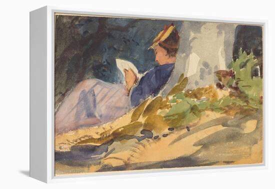 Resting, c.1880-1890-John Singer Sargent-Framed Premier Image Canvas