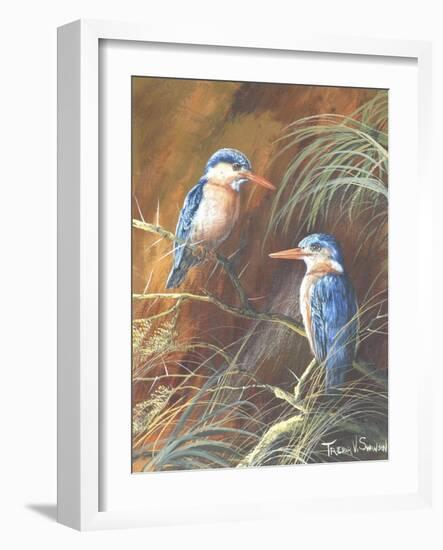 Resting Fishers-Trevor V. Swanson-Framed Giclee Print