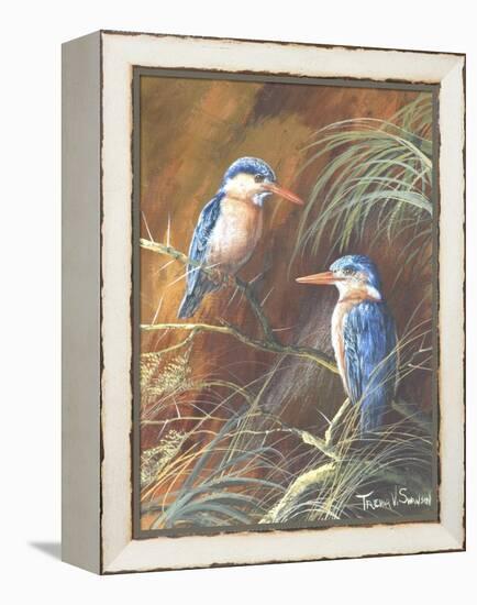 Resting Fishers-Trevor V. Swanson-Framed Premier Image Canvas