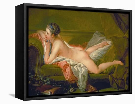 Resting Girl (Louise O'Murphy), 1752-François Boucher-Framed Premier Image Canvas