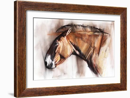 Resting Horse, 2013-Mark Adlington-Framed Giclee Print