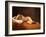 Resting Model, 1839-Constantin Hansen-Framed Giclee Print