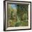 Resting on the Shore of the Brook-Alfred Sisley-Framed Giclee Print