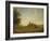 Resting Place of the Arab Horsemen on the Plain, 1870-Eugene Fromentin-Framed Giclee Print