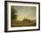 Resting Place of the Arab Horsemen on the Plain, 1870-Eugene Fromentin-Framed Giclee Print