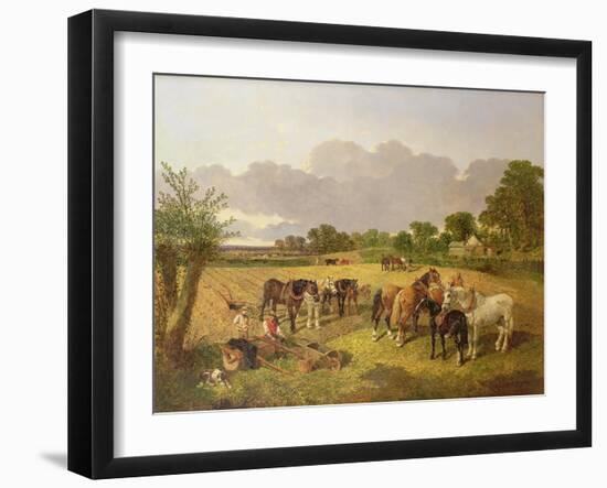 Resting Plough Team-John Frederick Herring I-Framed Giclee Print