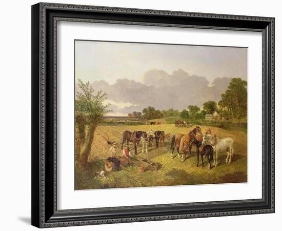 Resting Plough Team-John Frederick Herring I-Framed Giclee Print