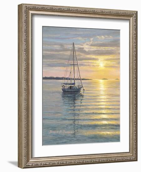 Resting Sails-Bruce Dumas-Framed Giclee Print