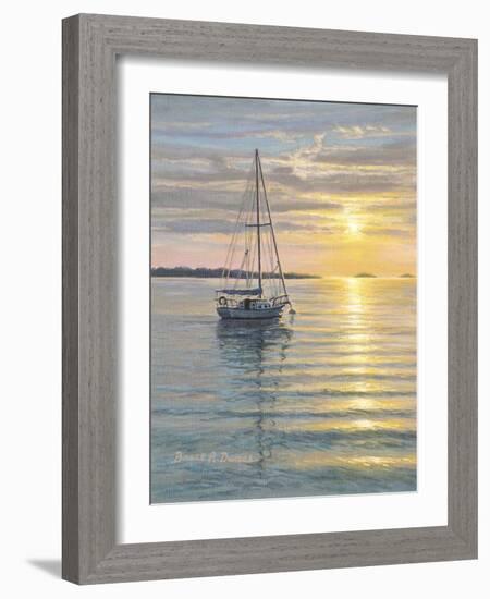 Resting Sails-Bruce Dumas-Framed Giclee Print