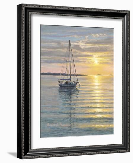 Resting Sails-Bruce Dumas-Framed Giclee Print