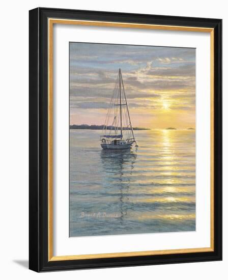 Resting Sails-Bruce Dumas-Framed Giclee Print