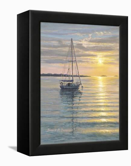 Resting Sails-Bruce Dumas-Framed Premier Image Canvas