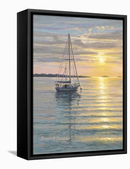 Resting Sails-Bruce Dumas-Framed Premier Image Canvas