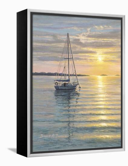 Resting Sails-Bruce Dumas-Framed Premier Image Canvas