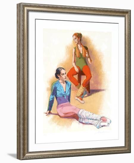 Resting-Jim Jonson-Framed Limited Edition