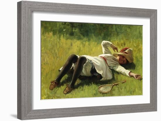 Resting-Charles Payne-Framed Giclee Print