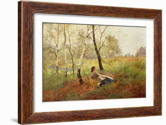 Resting-Benjamin D. Sigmund-Framed Giclee Print