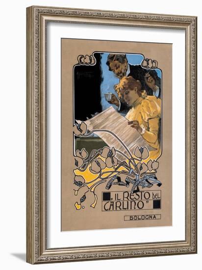 Resto de Carlino-Adolfo Hohenstein-Framed Art Print