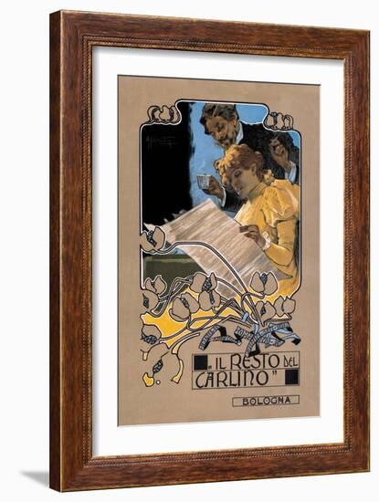 Resto de Carlino-Adolfo Hohenstein-Framed Art Print