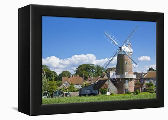 Restored 18th Century Cley Windmill, Cley Next the Sea, Norfolk, East Anglia, England, UK-Neale Clark-Framed Premier Image Canvas