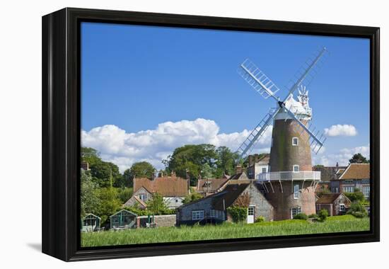 Restored 18th Century Cley Windmill, Cley Next the Sea, Norfolk, East Anglia, England, UK-Neale Clark-Framed Premier Image Canvas