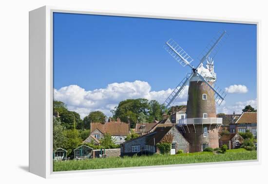 Restored 18th Century Cley Windmill, Cley Next the Sea, Norfolk, East Anglia, England, UK-Neale Clark-Framed Premier Image Canvas