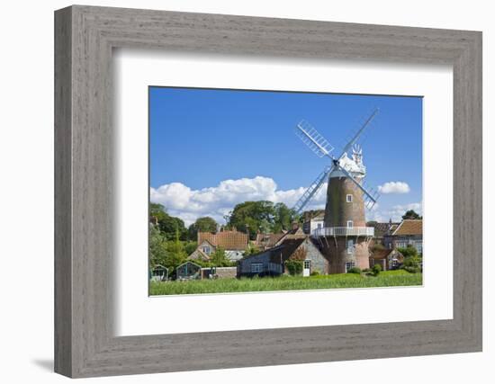 Restored 18th Century Cley Windmill, Cley Next the Sea, Norfolk, East Anglia, England, UK-Neale Clark-Framed Photographic Print