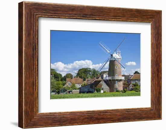 Restored 18th Century Cley Windmill, Cley Next the Sea, Norfolk, East Anglia, England, UK-Neale Clark-Framed Photographic Print