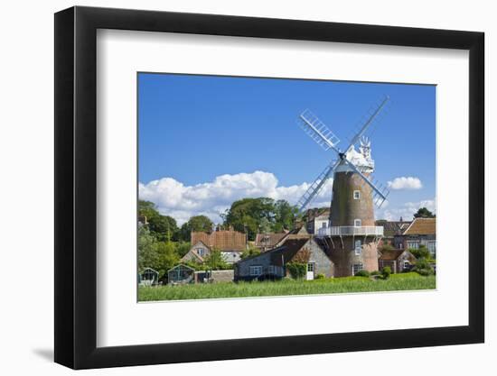 Restored 18th Century Cley Windmill, Cley Next the Sea, Norfolk, East Anglia, England, UK-Neale Clark-Framed Photographic Print