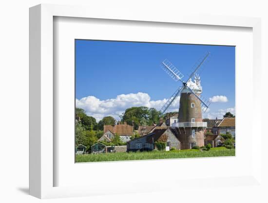 Restored 18th Century Cley Windmill, Cley Next the Sea, Norfolk, East Anglia, England, UK-Neale Clark-Framed Photographic Print