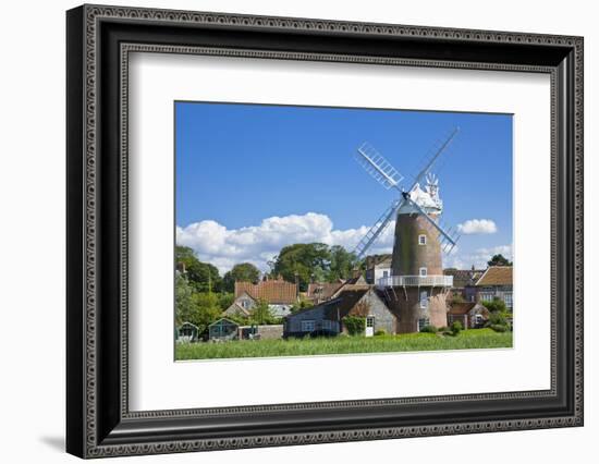 Restored 18th Century Cley Windmill, Cley Next the Sea, Norfolk, East Anglia, England, UK-Neale Clark-Framed Photographic Print