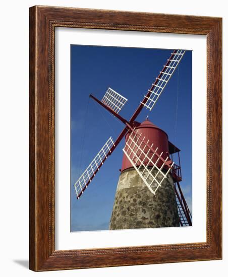 Restored Mill, Madalena, Pico, Azores, Portugal, Europe-Ken Gillham-Framed Photographic Print