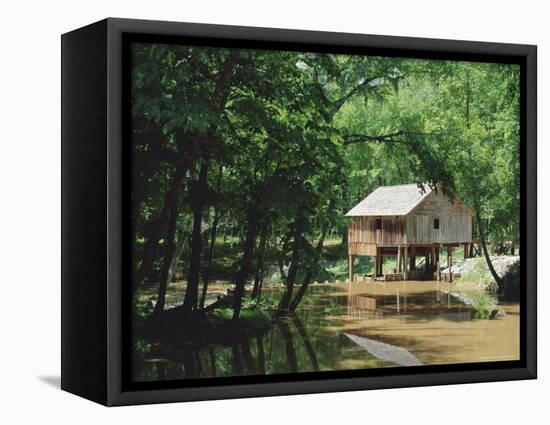 Restored Mill Near Riley in Monroe County, Southern Alabama, USA-Robert Francis-Framed Premier Image Canvas