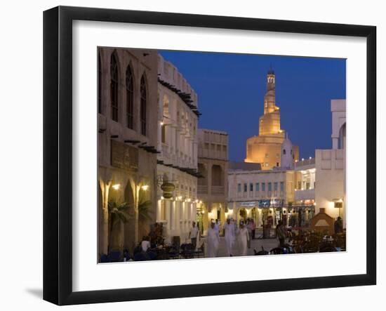 Restored Souq Waqif, Doha, Qatar, Middle East-Gavin Hellier-Framed Photographic Print