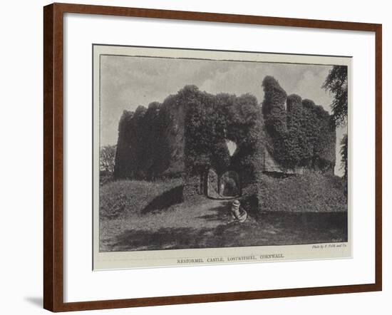 Restormel Castle, Lostwithiel, Cornwall-null-Framed Giclee Print