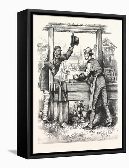 Resumption, of Honest Money Work, 1880, USA-null-Framed Premier Image Canvas