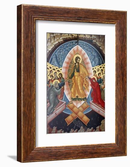 Resurrection icon, Tirana, Albania-Godong-Framed Photographic Print