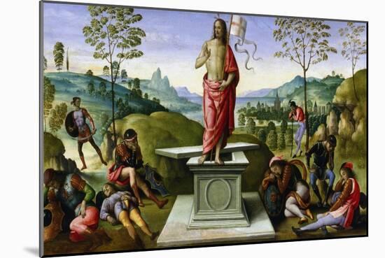 Resurrection of Christ, 1495-Perugino-Mounted Giclee Print