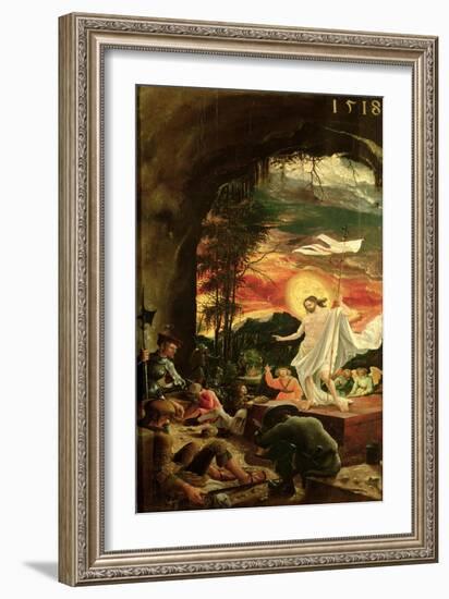 Resurrection of Christ, 1518-Albrecht Altdorfer-Framed Giclee Print