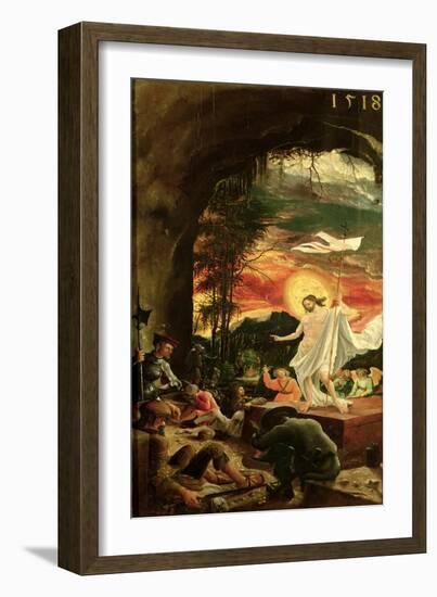 Resurrection of Christ, 1518-Albrecht Altdorfer-Framed Giclee Print